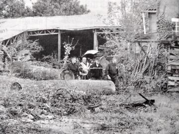 Intervention des démineurs (© archives du Loiret - république du centre)